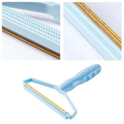 BUFFER® Çift Taraflı Elbise Kazak Plastik Kumaş Tüy Alma ve Tiftik Temizleyici Toplayıcı Taşınabilir resmi