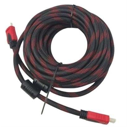 BUFFER® HDMI Kablosu HDTV Bilgisayar Uydu Görüntü Ses Full HD Sargılı Görüntü Aktarma Kablosu resmi